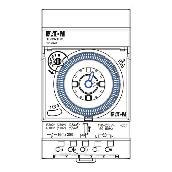 Eaton TSQW1CO Manual De Instrucciones
