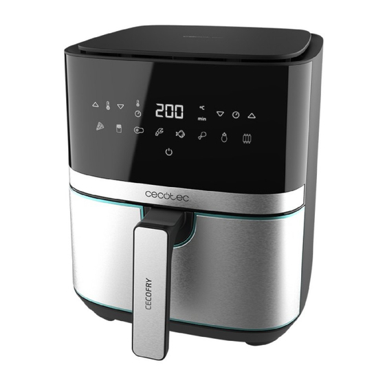 cecotec CECOFRY FULL INOX 5500 CONNECTED Manual De Instrucciones