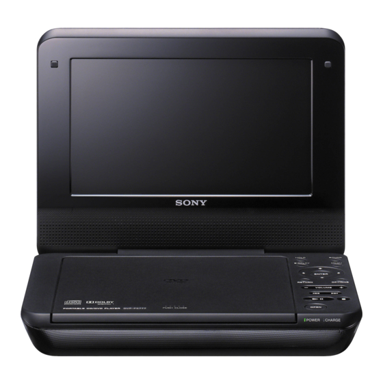 Sony DVP-FX780 Manual De Instrucciones