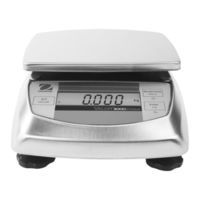 OHAUS V31XH2 Manual De Instrucciones