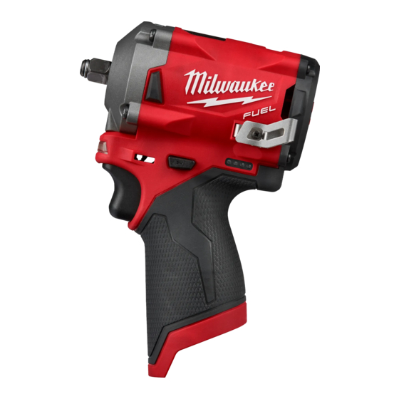 Milwaukee M12 FUEL 2554-20 Manual Del Operador