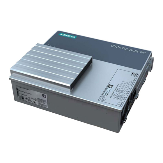 Siemens SIMATIC Serie Instrucciones De Servicio
