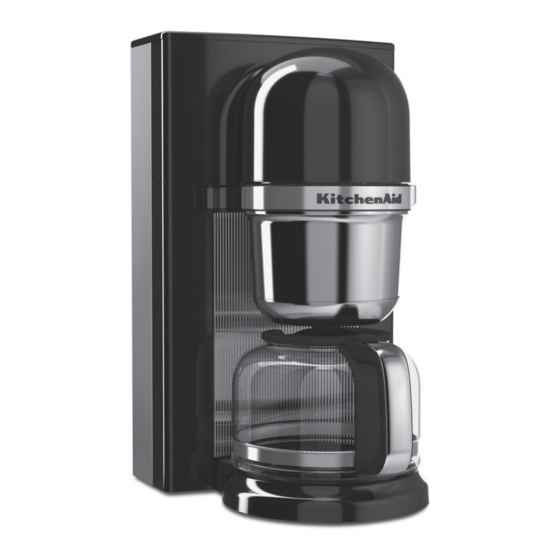 KitchenAid KCM0802 Guia De Inicio Rapido