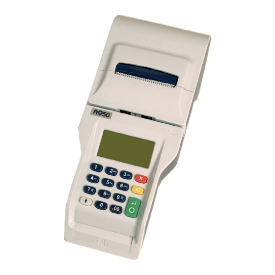 Ingenico AQUA AQ50 Manual De Usuario
