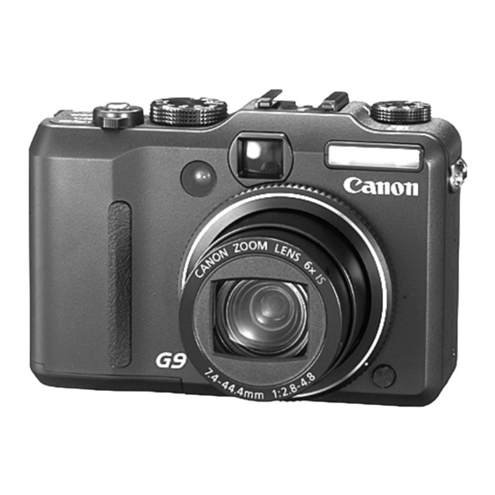 Canon PowerShot G9 Guía De Inicio