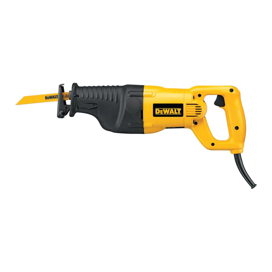 DeWalt DW310 Manual Del Usuario