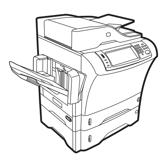 HP LaserJet M4349 Serie Guía De Instalación Inicial