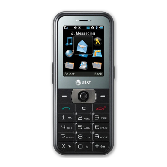 AT&T Pantech C630 Manuales