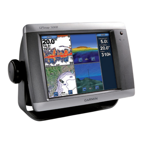 Garmin GPSMAP 5000 Serie Guía De Referencia Rápida