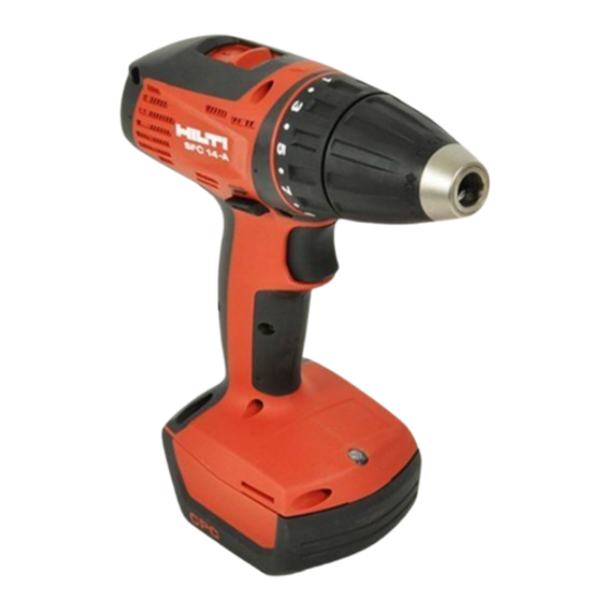 Hilti SFC 14-A Manual De Instrucciones