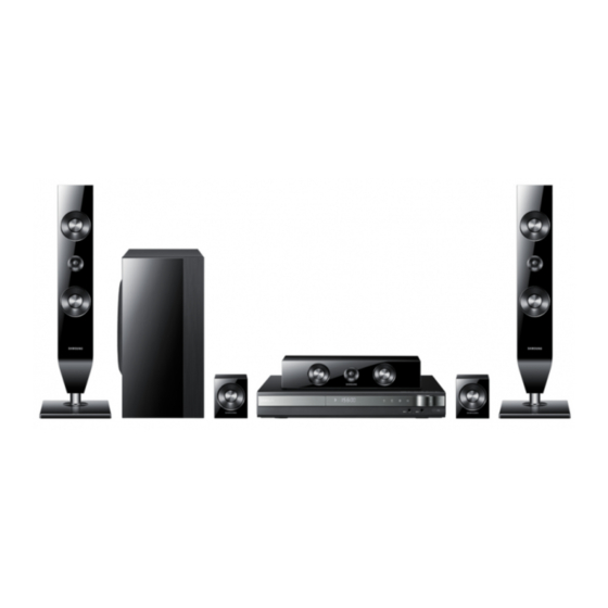 Samsung HT-D350K Manual Del Usuario