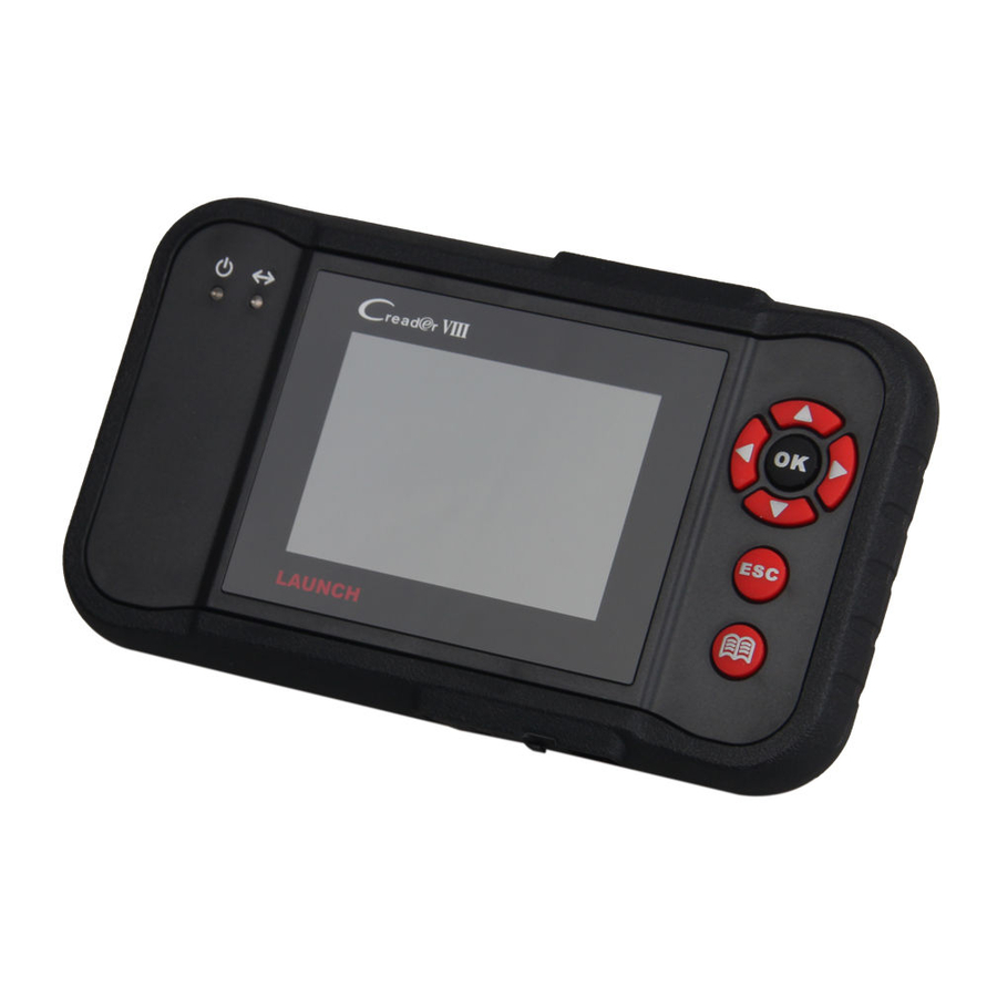 Launch Creader VII+, Creader VIII - Guía de inicio rápido del lector de ...