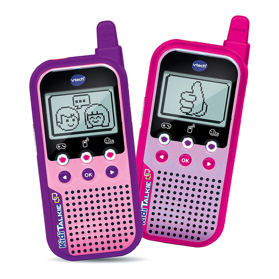 VTech Kidi Talkie Manual De Instrucciones