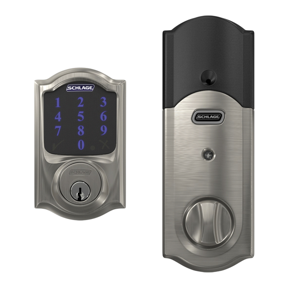 Schlage BE469 Instrucciones