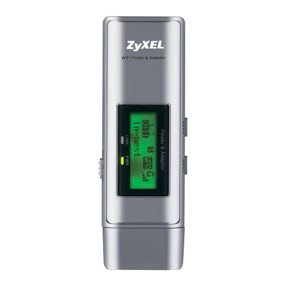 Zyxel AG-225H Manuales