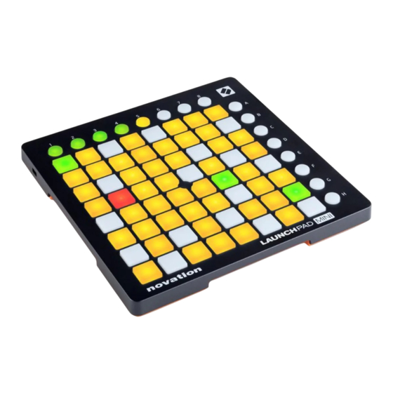 Novation LAUNCHPAD MINI Guía De Usuario