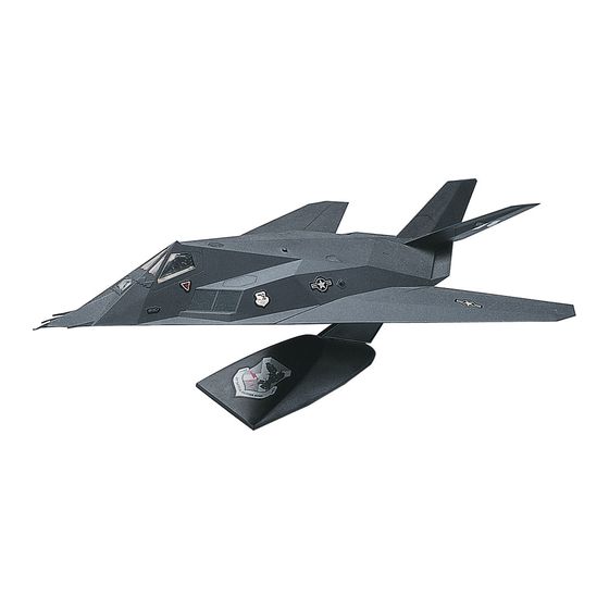 REVELL F-117 NIGHTHAWK Manual De Instrucciones