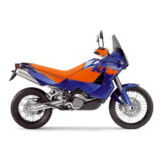 KTM 950 ADVENTURE Manuales