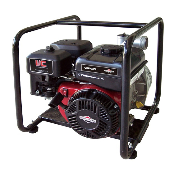Briggs & Stratton WP20 Manual Del Operario