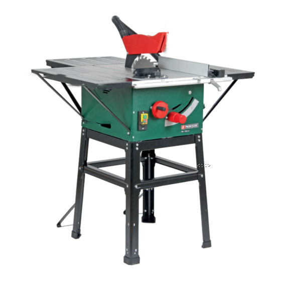 Parkside PTK 1700 A1 Manual De Instrucciones