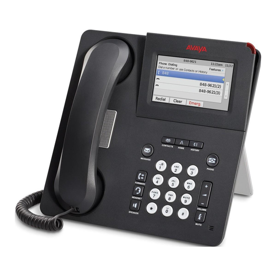 Avaya 9621G Manual De Uso