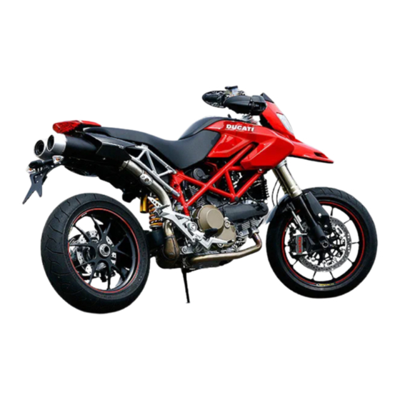 Ducati HYPERMOTARD 1100S Manual De Uso Y Mantenimiento