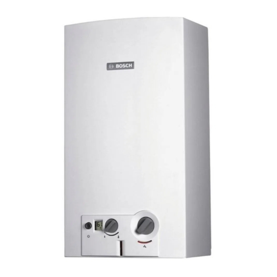 Bosch Therm 3000 F Manuales