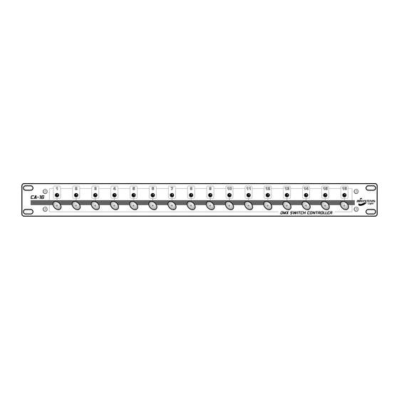 JB Systems Light CA-16 Manual De Instrucciones