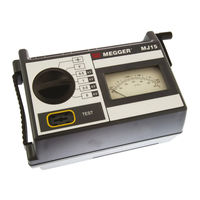 Megger BM15 Guia Del Usuario