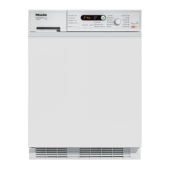 Miele T 4819 Ci Manuales