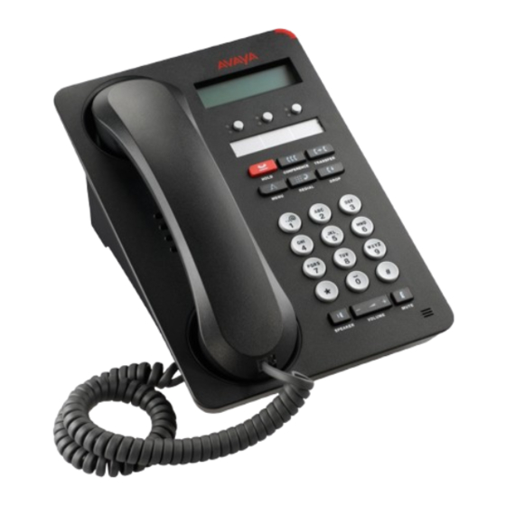 Avaya one-X 1603 Guia Del Usuario