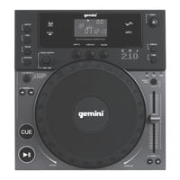 Gemini CDJ-210 Manual De Instrucciones