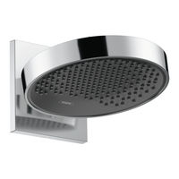 Hansgrohe Rainfinity 250 1jet EcoSmart 26227 Modo De Empleo