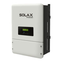 SolaX Power X3-Hybrid-10.0-D-E Manual De Usuario