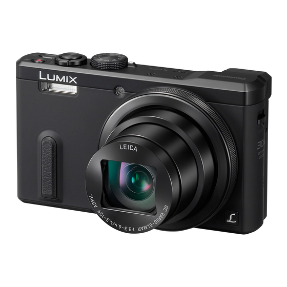 Panasonic Lumix DMC-TZ61 Instrucciones De Funcionamiento Para Características Avanzadas