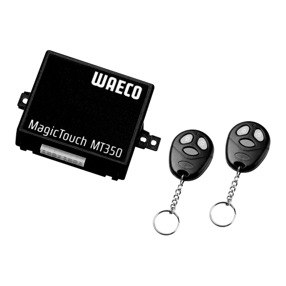 Waeco MagicTouch MT350 Instrucciones De Montaje