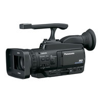 Panasonic AVCCAM AG-HMC40P Instrucciones De Funcionamiento