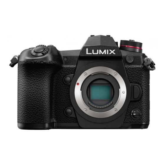 Panasonic DC-G9 Guía Rápida