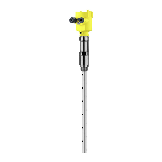 Vega VEGAFLEX 86 Guía Rápida