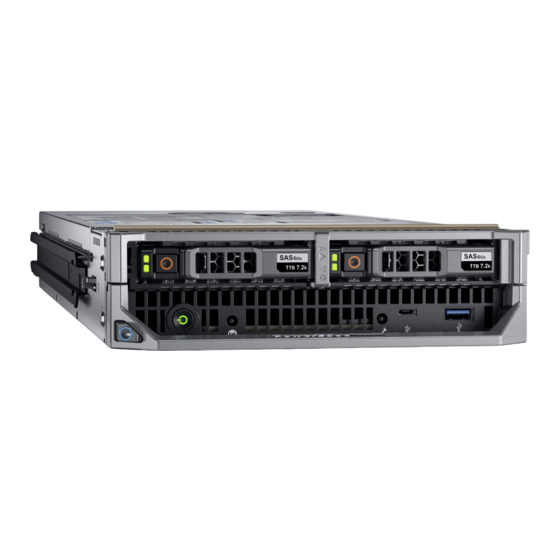 Dell EMC PowerEdge M640 Manual De Instalación Y Servicio
