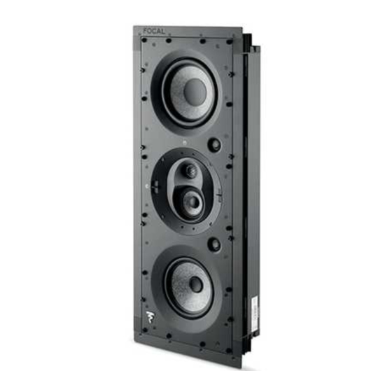 Focal 1000 Serie Manual De Uso