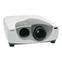 Sony VPL-VW12HT Manual De Instrucciones