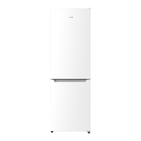 cecotec BOLERO COOLMARKET COMBI 322 WHITE D Manual De Instrucciones