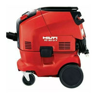 Hilti VC 20-U-Y Manual De Instrucciones
