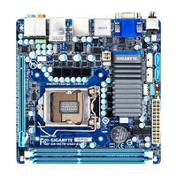 Gigabyte GA-H67N-USB3-B3 Manual Del Usuario