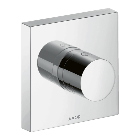 Hansgrohe AXOR Starck 10932000 Modo De Empleo/Instrucciones De Montaje