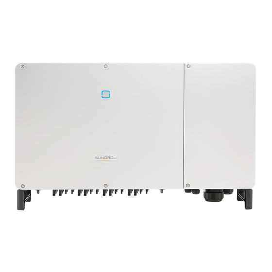 Sungrow SG110CX Guía De Instalación Rápida