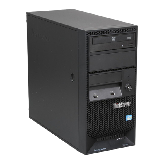 Lenovo ThinkServer 1098 Guia Del Usuario