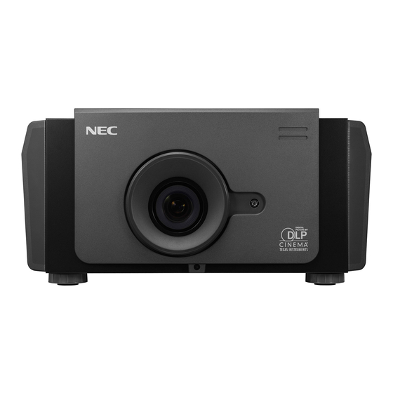 NEC Cinema NC1000C Manual Del Usuario