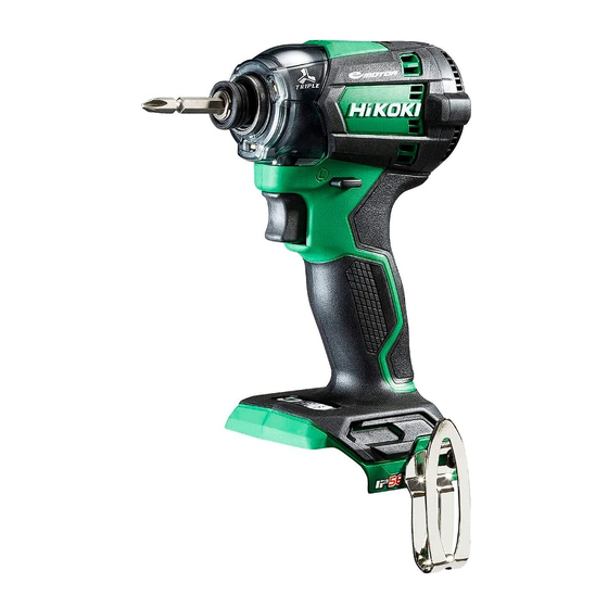 HIKOKI WH 18DC Instrucciones De Manejo